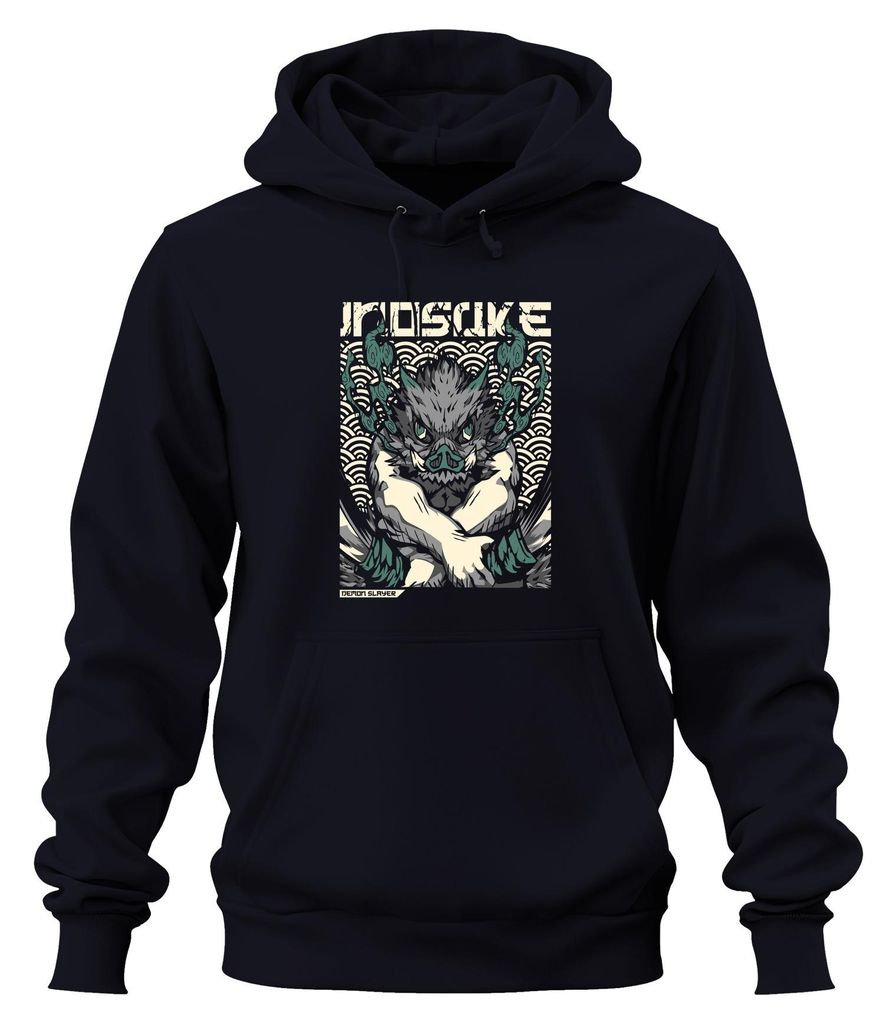 Inosuke Demon Slayer Wildschwein Maske Anime Geschenk Produktbild 
