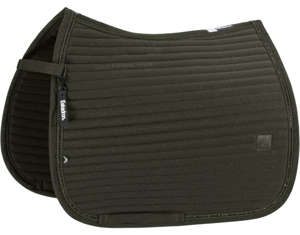 Eskadron Dressurschabracke Sparkle Crystal Dynamic 2025 Schabracke Deep Green PD