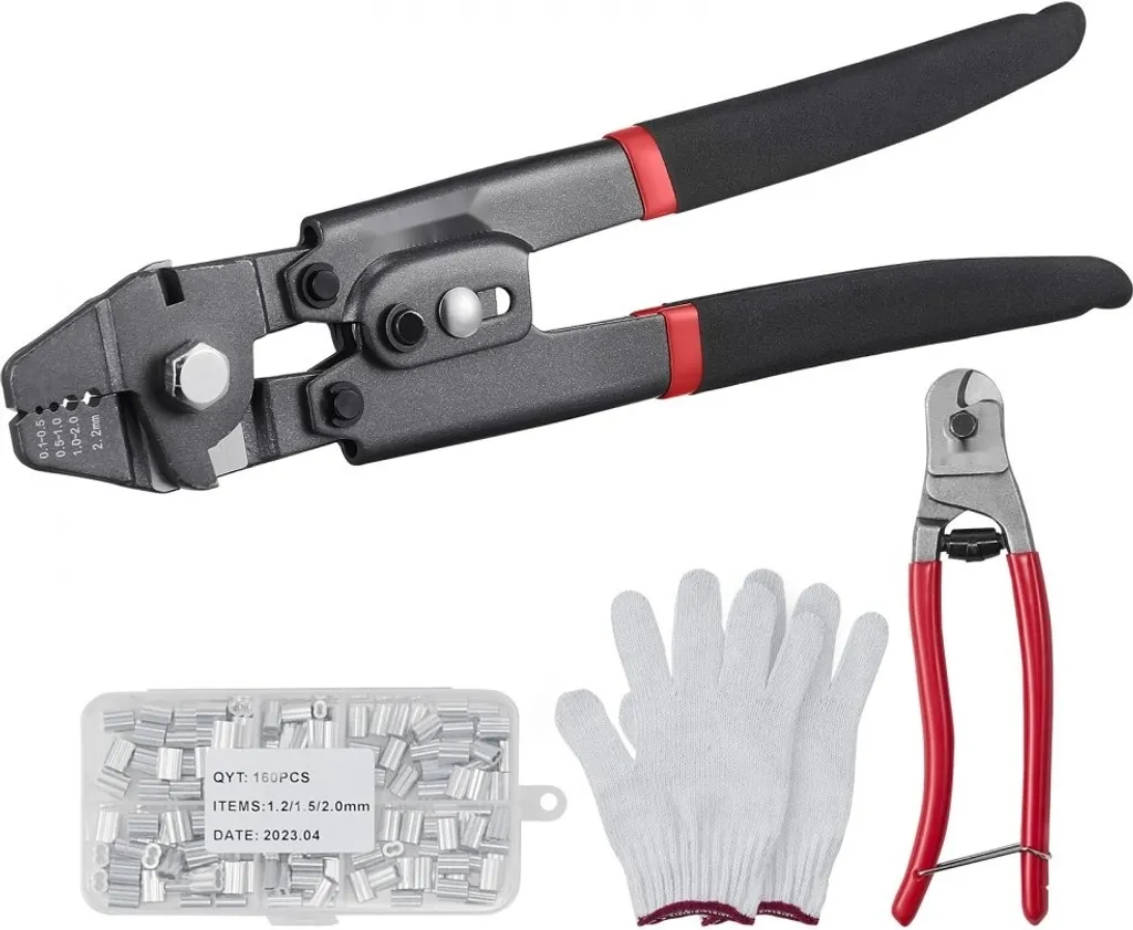 Pinza da Pesca Multifunzione 2 in 1 - Taglio e Crimpaggio Fino a 2,2mm