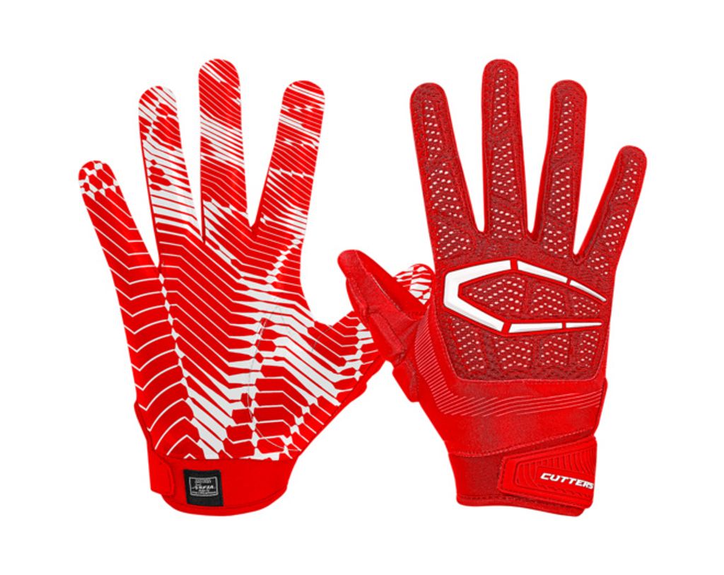 Cutters S652 Gamer 3.0 Padded Receiver S Red American Football Artikel