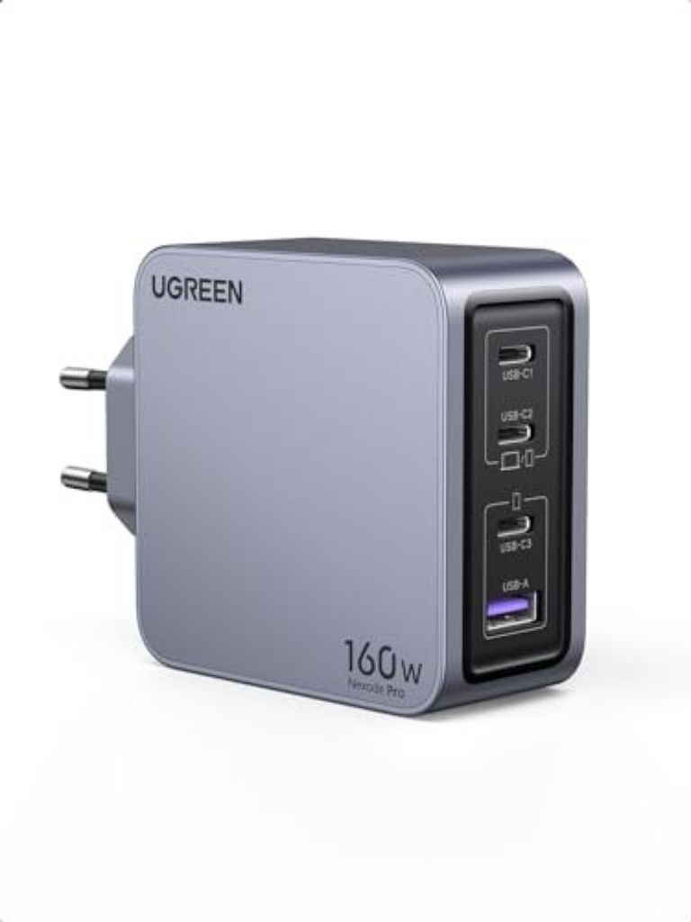 UGREEN Nexode Pro 160W Caricabatterie GaN con cavo USB-C Immagine del prodotto 