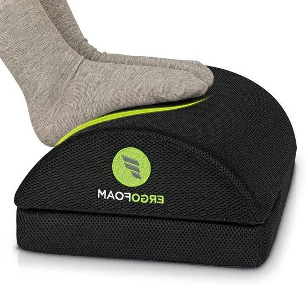 Repose-pieds de bureau grand modèle oscillant pour soulagement du dos