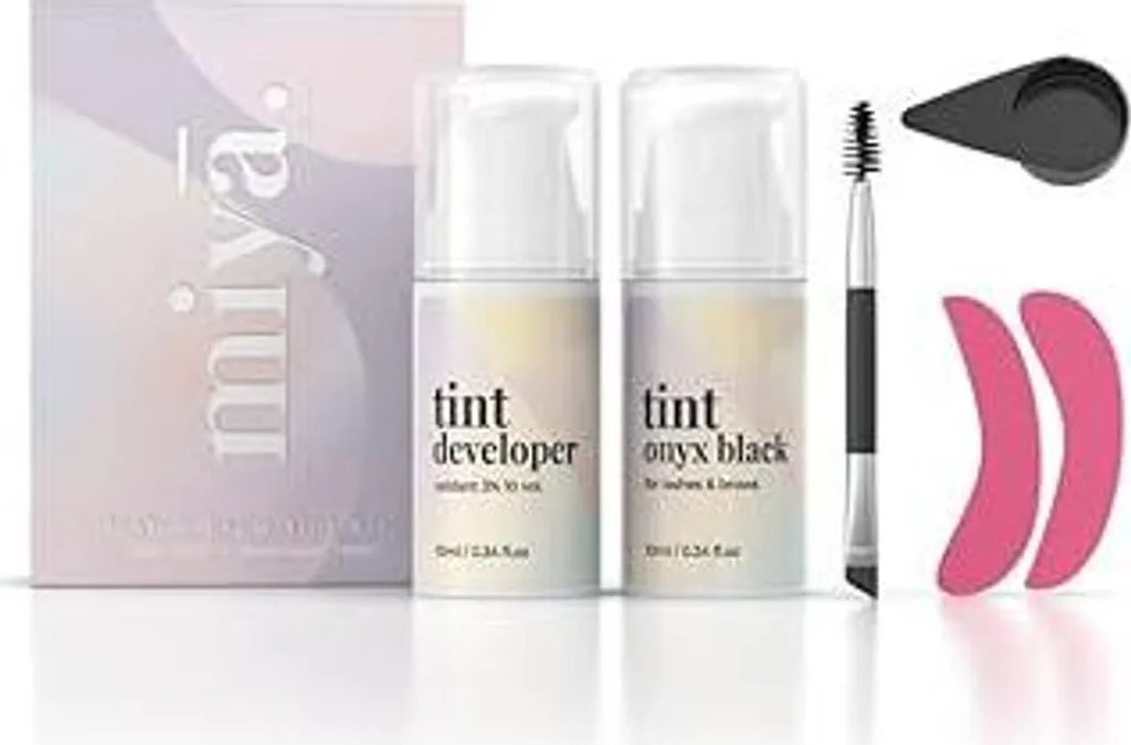 Kit Colorazione Ciglia e Sopracciglia MIYA LASH Nero Semipermanente