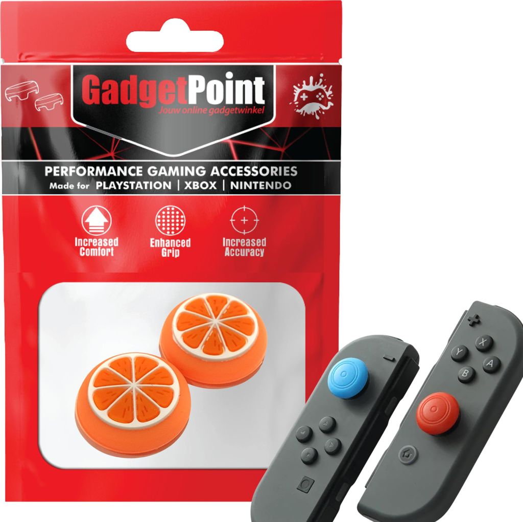 Thumbgrips - Thumb Grips voor Nintendo Switch Joy-Con Controllers - Gaming Thumbgrips - Performance Anti-Slip Thumbsticks - Bescherming Accessoires...