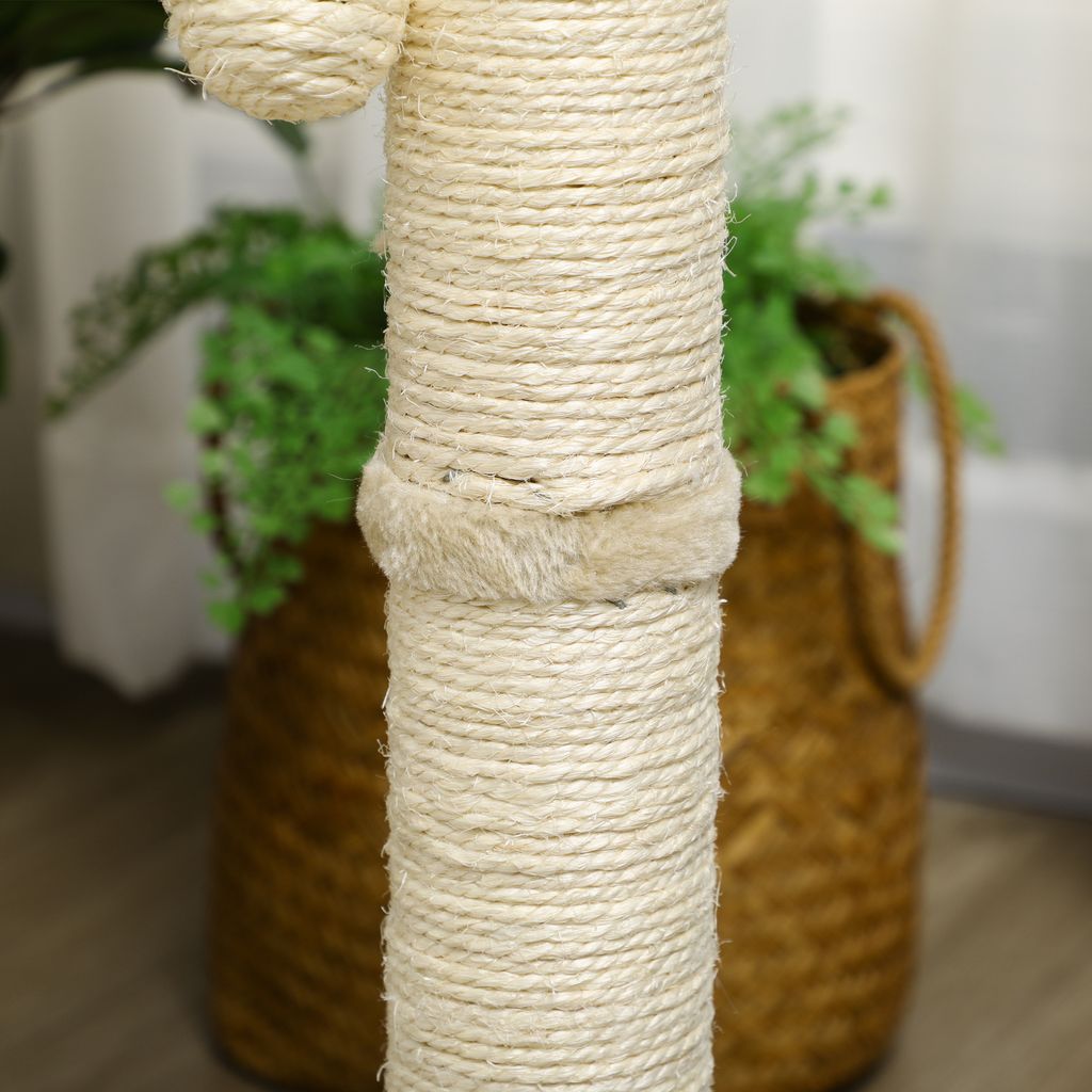PawHut Kratzstamm, 62cm Kratzsäule für Katzen, Kratzbaum Produktbild 8