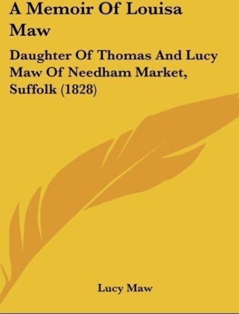 A Memoir Of Louisa Maw