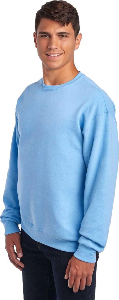Jerzees - Sweatshirt für Herren/Damen Uni, Nublend BC7371 (L) (Hellblau)