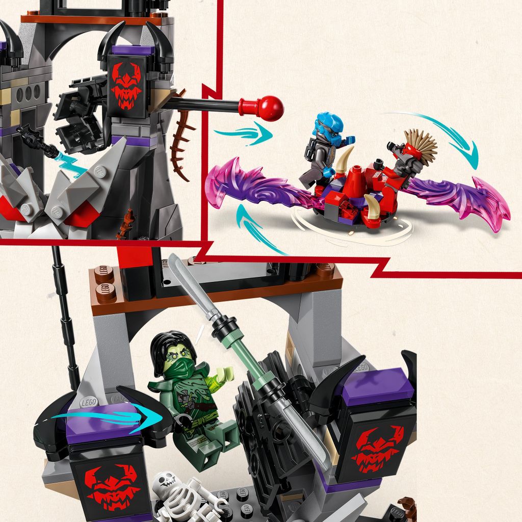 LEGO NINJAGO Drachensturmdorf - Bau- und Spielset mit Produktbild 5