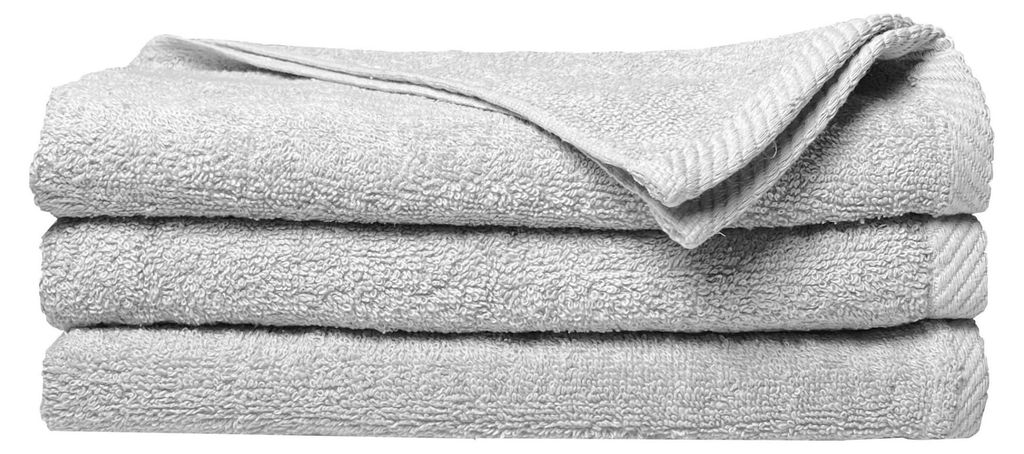 Handtuch - 100% Baumwolle - 420g/m2 - 50x90 cm - Extra Saugfähig - Hellgrau - hohe Grammatur - Diana