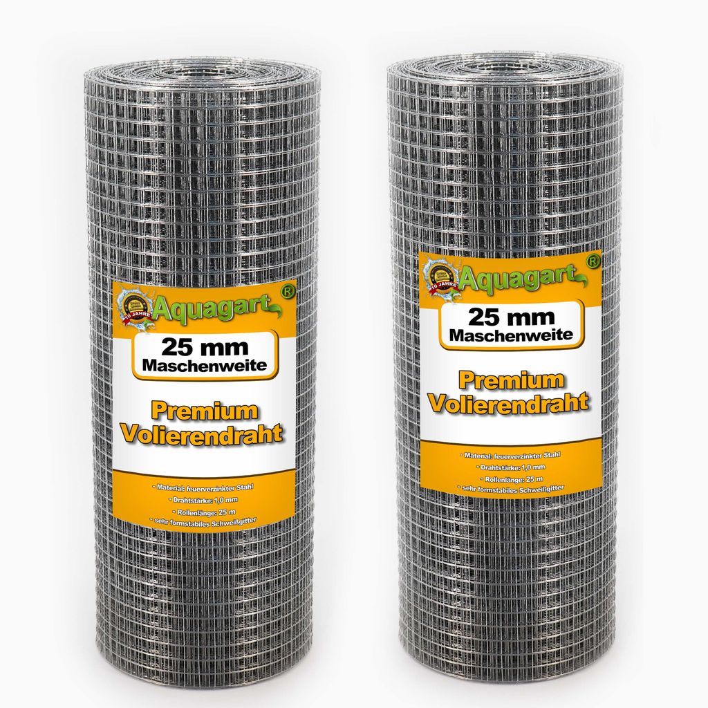 25m x 0,5m drátěná voliéra Drátěné pletivo Svařované Obrázek produktu 