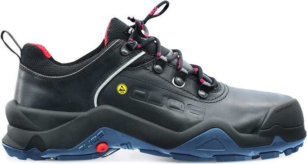 Hks Arbeitsschuh Beta 1 Stp Low S3 ESD | schwarz blau | Größe 42 - 00.162.020.42