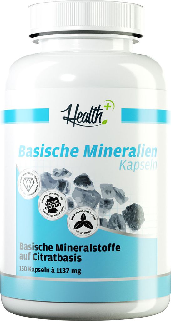 Health+ Basische Mineralien 150 Kapseln