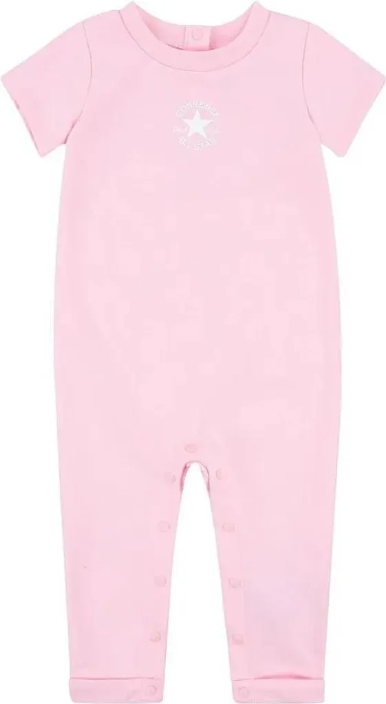 Combinaison Bébé Converse Dissected en Coton Rose Doux Taille 6 Mois