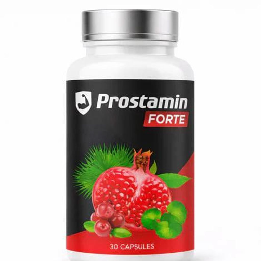Prostamin Forte 30 capsule – Supporto alla prostata per gli Immagine del prodotto 