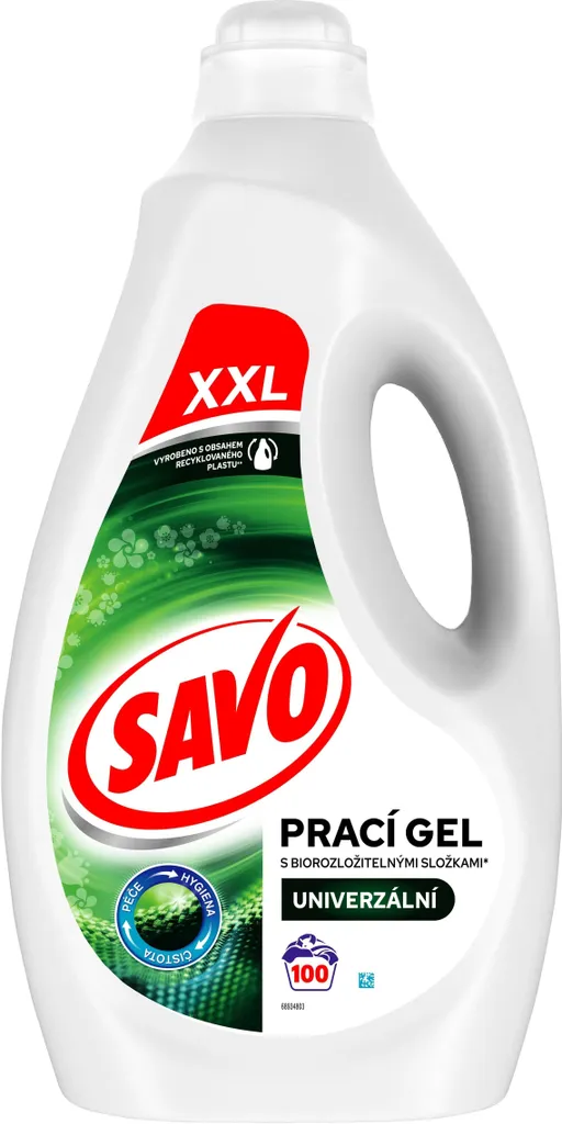 Lessive universelle concentrée SAVO 5l pour l'entretien du linge de maison