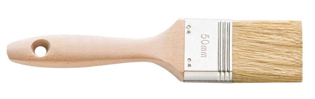 Hardex Flachpinsel *54* 40x19mm Naturmix Borste 51mm hell