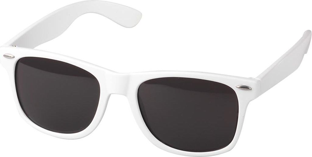 Sonnenbrille "Blues" - Stylische Brille für den Sommer mit UV-400 Schutz - Perfekt für Herren und Damen - Weiß