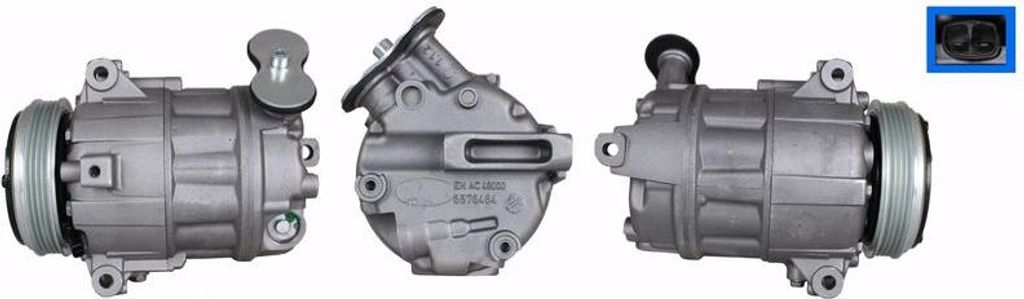 LUCAS ACP01262 Klimakompressor OE 5801859861 kompatibel mit Ducato