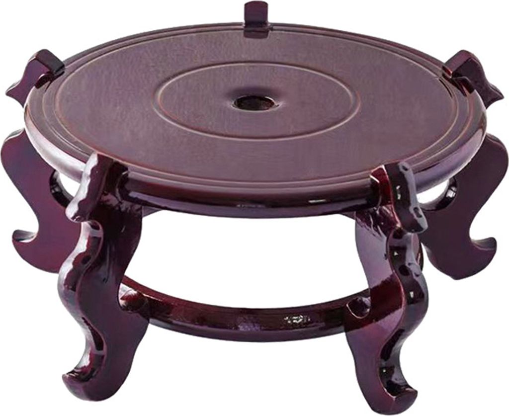 Blumentopfständer mit geschnitzten Füßen, hohe Stabilität, rutschfest, für Innenmöbel, Blumentopfhalter, Blumenvase, Präsentationsständer