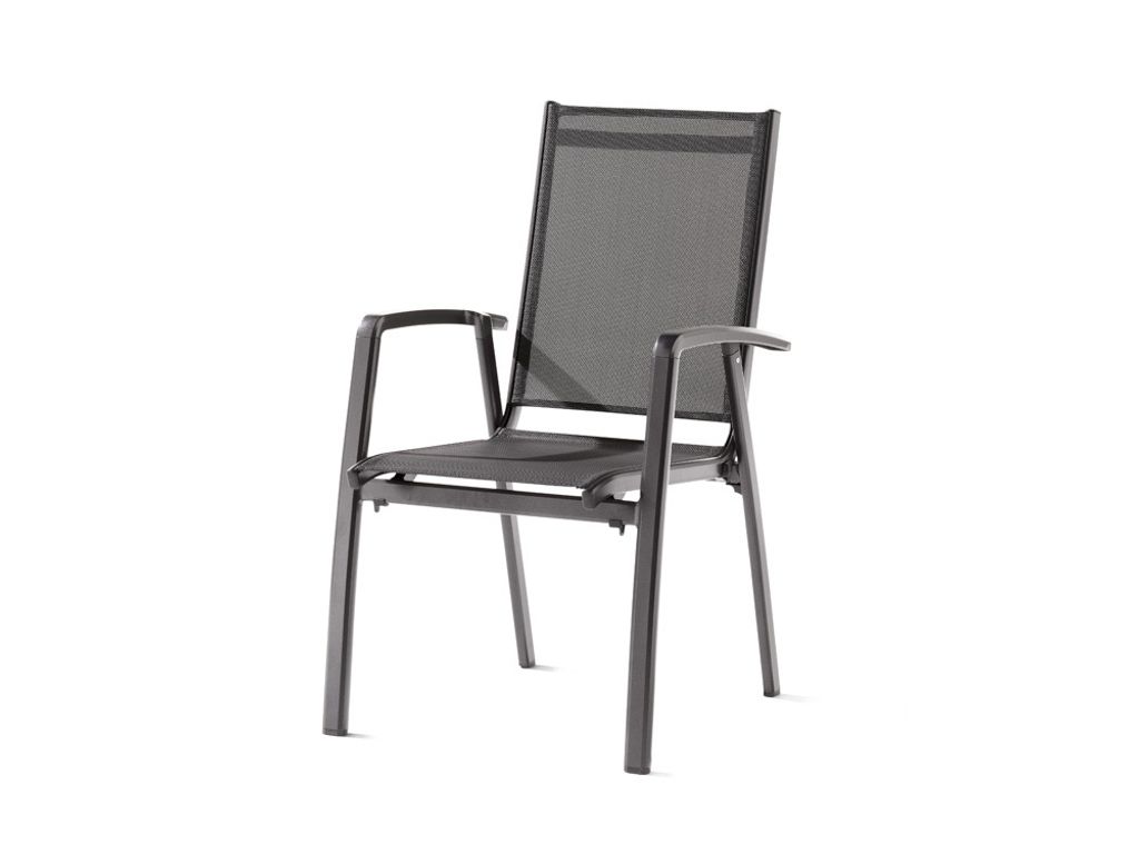 2er Set Sieger Salerno Stapelsessel Aluminium