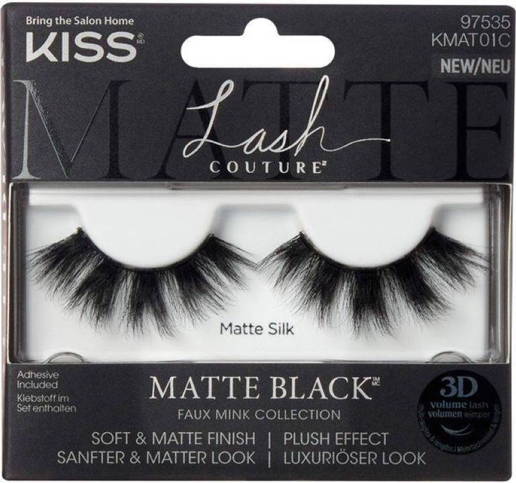 Sztuczne rzęsy Faux Mink Matte Silk Kiss, 1 Paar Produktbild 