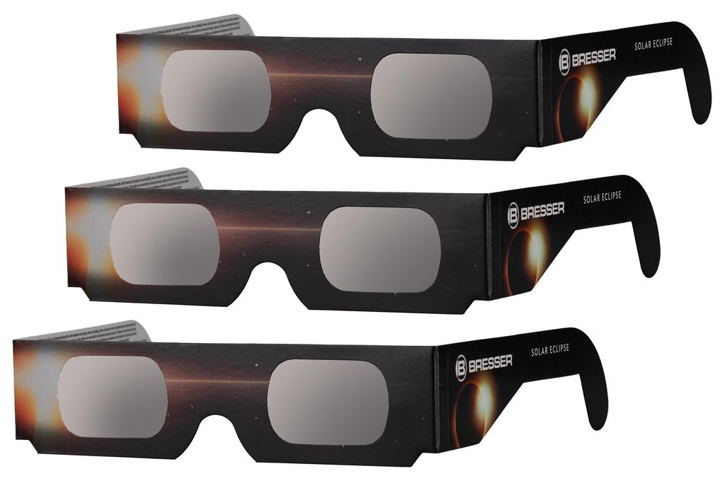 Bresser Sonnenfinsternis-Brille 3 Stück Produktbild 