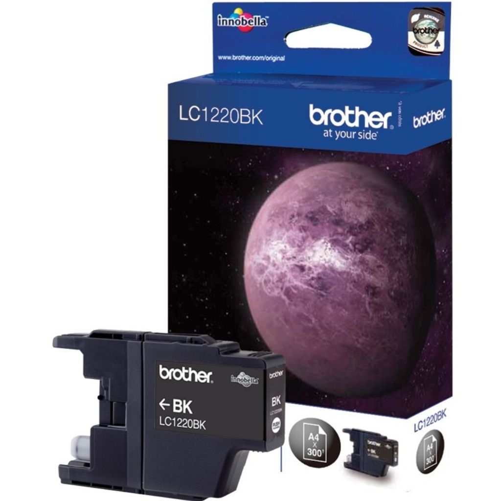 Brother LC1220BK čierna kazeta do tlačiarne Obrázok produktu 