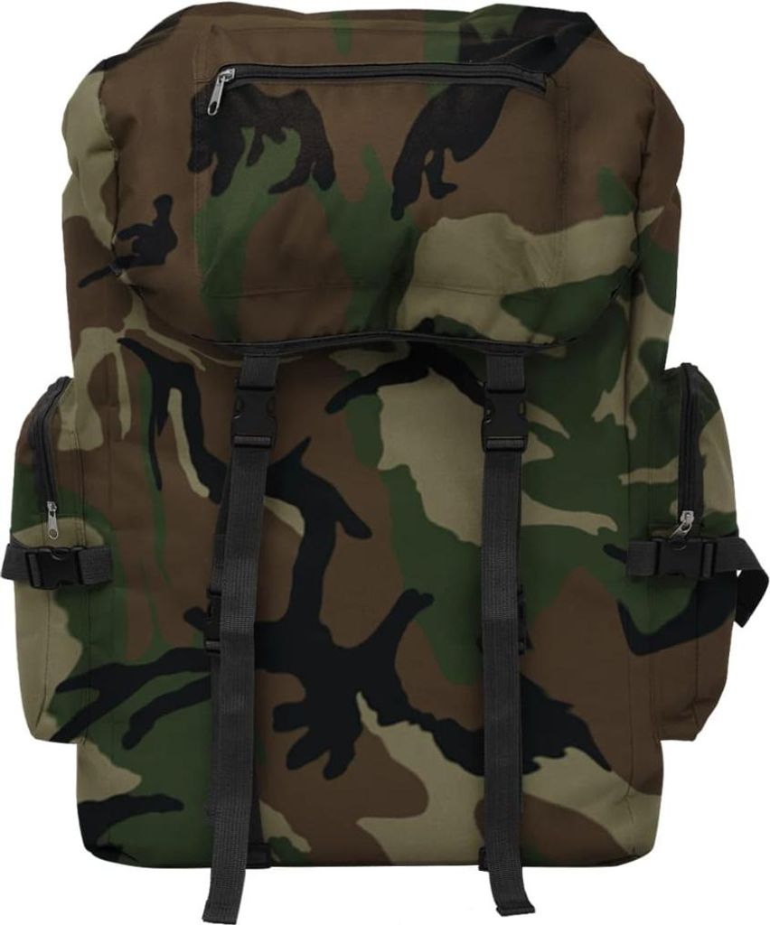 vidaXL Armeerucksack 65 L Camouflage Produktbild 