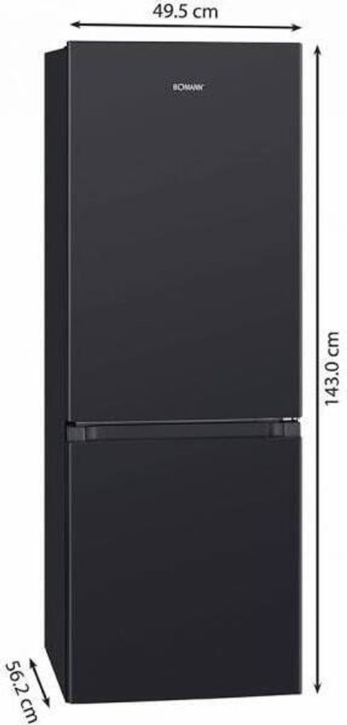Bomann Kühl-/Gefrierkombination KG 320.2 schwarz 175 Liter Produktbild 18