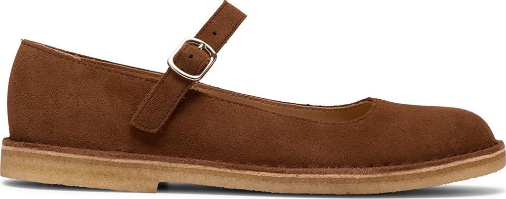 Clarks Desert Jane 26187452 4, Ballerina in Braun für Damen, Größe 39,5