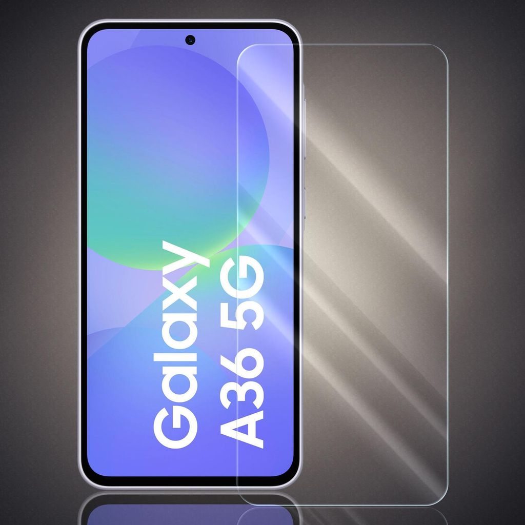 Panzerfolie aus Glas für Samsung Galaxy A36 5G Echt Glas Displayschutzfolie Schutzfolie 9H