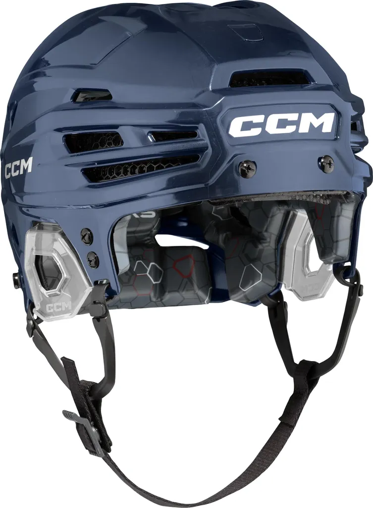 Casque de Hockey CCM Tacks 710 idéal pour la compétition Senior Navy S