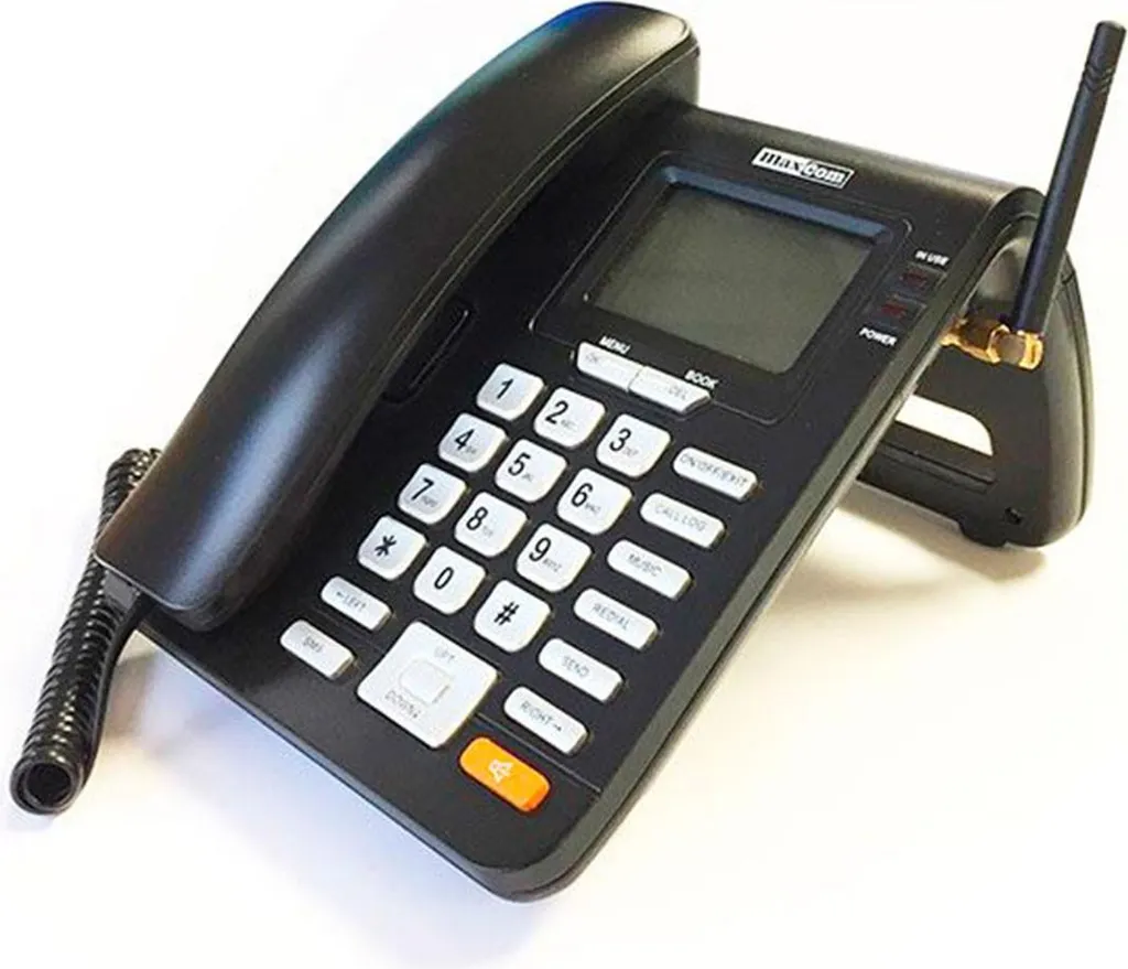 Téléphone Fixe DECT Maxcom MM28D Noir avec Carte SIM pour la Maison - 3