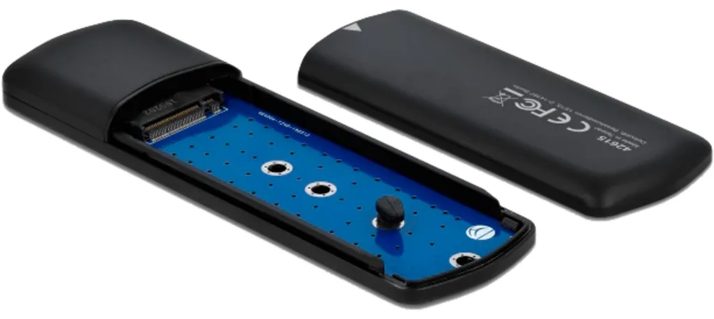 Lecteur de SSD externe M.2 NVMe PCIe interface USB-C haute performance - 4