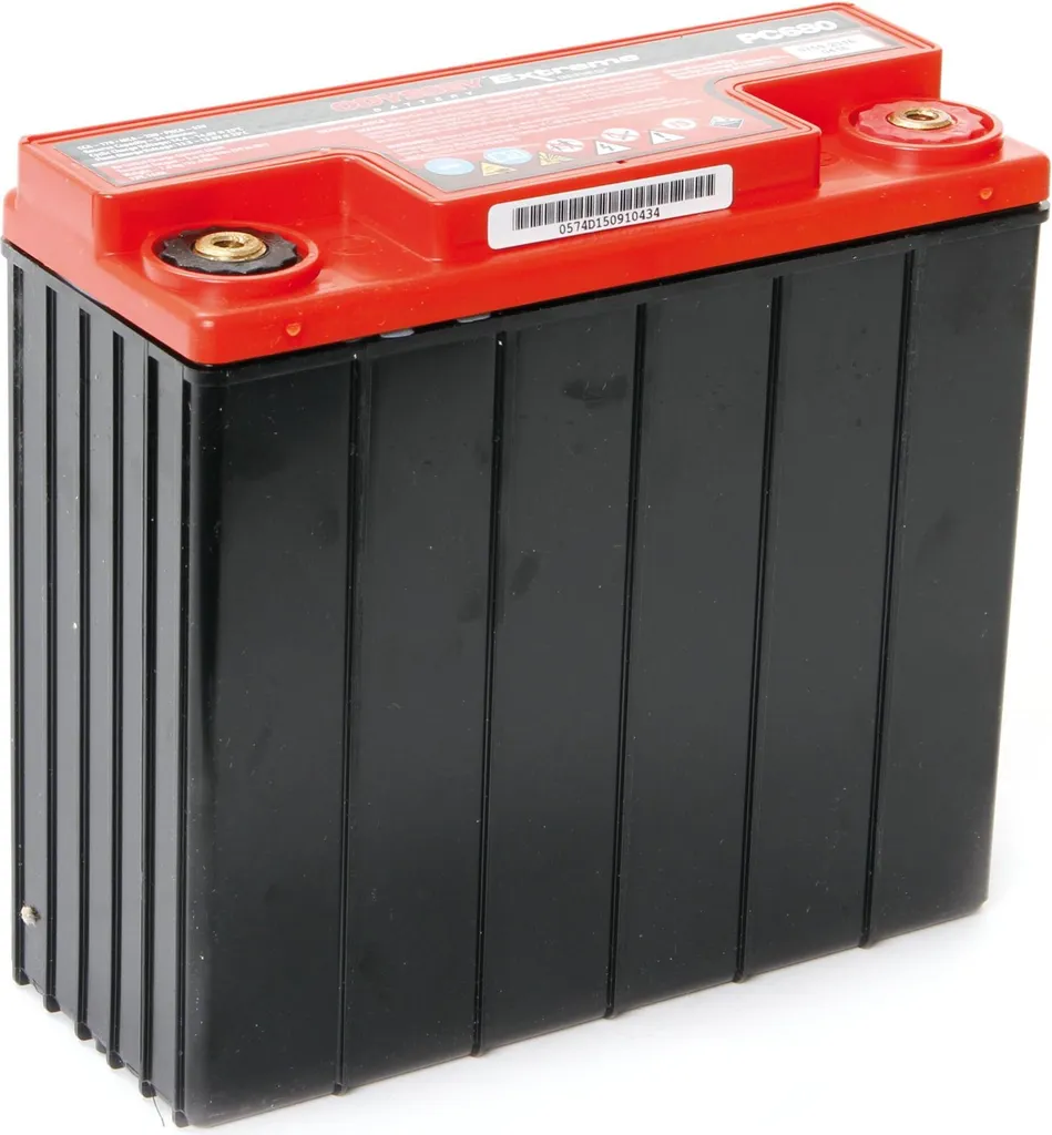 Batterie PC680 Odyssey Plomb Pur TPPL ultra résistante et durable