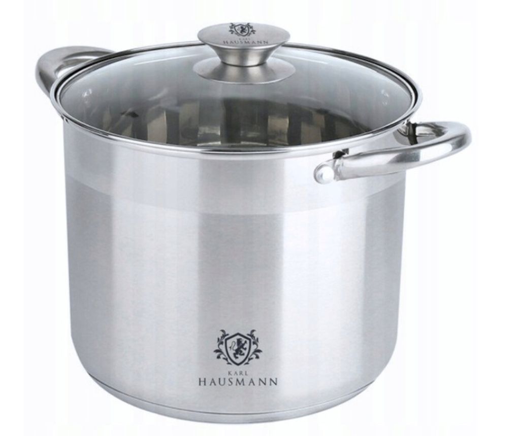 Kochtopf mit Deckel Suppentopf Edelstahl 32cm 19L Induktion Produktbild 