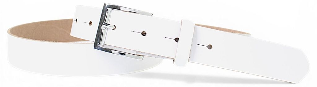 FRONHOFER Gürtel Anzuggürtel 3 cm, 100% Leder, einlagig Herrengürtel schwarz