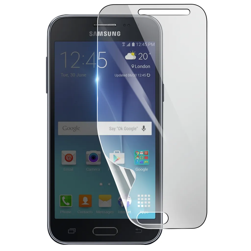 Salvadisplay Idrogel 3mk per Samsung J2: Trasparente e Sicuro - 1
