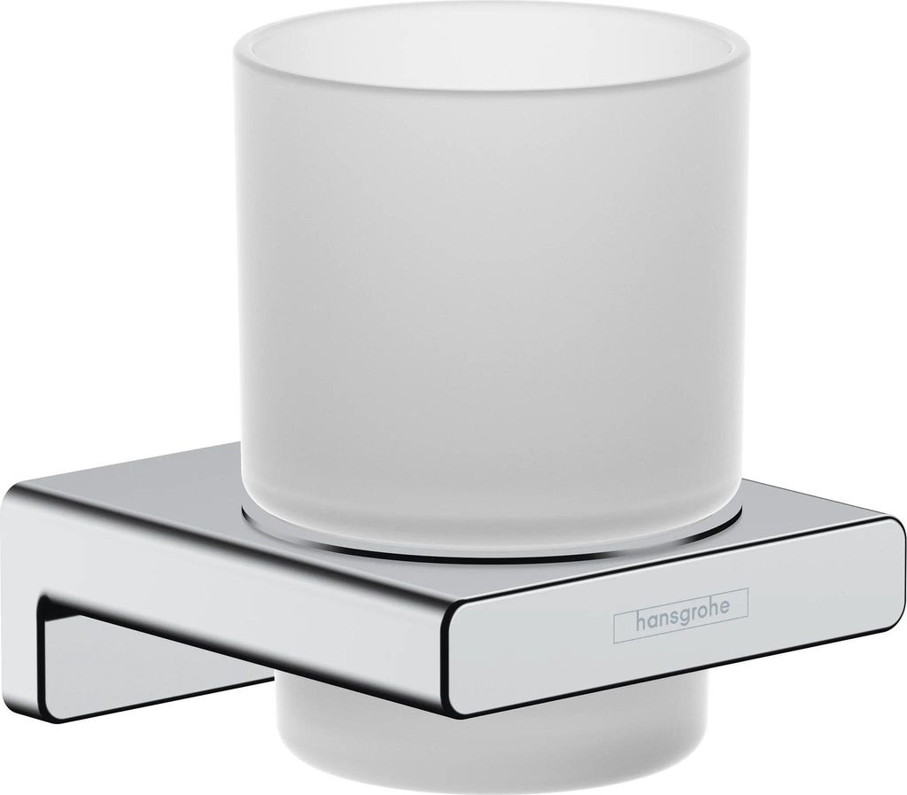 hansgrohe AddStoris bicchiere portaspazzolino cromato, 1 Immagine del prodotto 