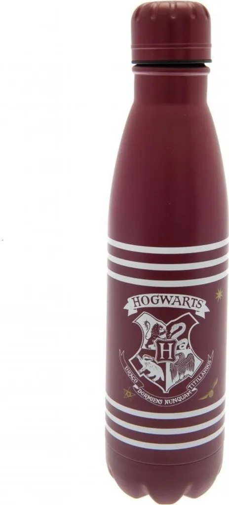 Harry Potter - Borraccia thermos, Hogwarts TA5085 (taglia unica) (Borgogna)