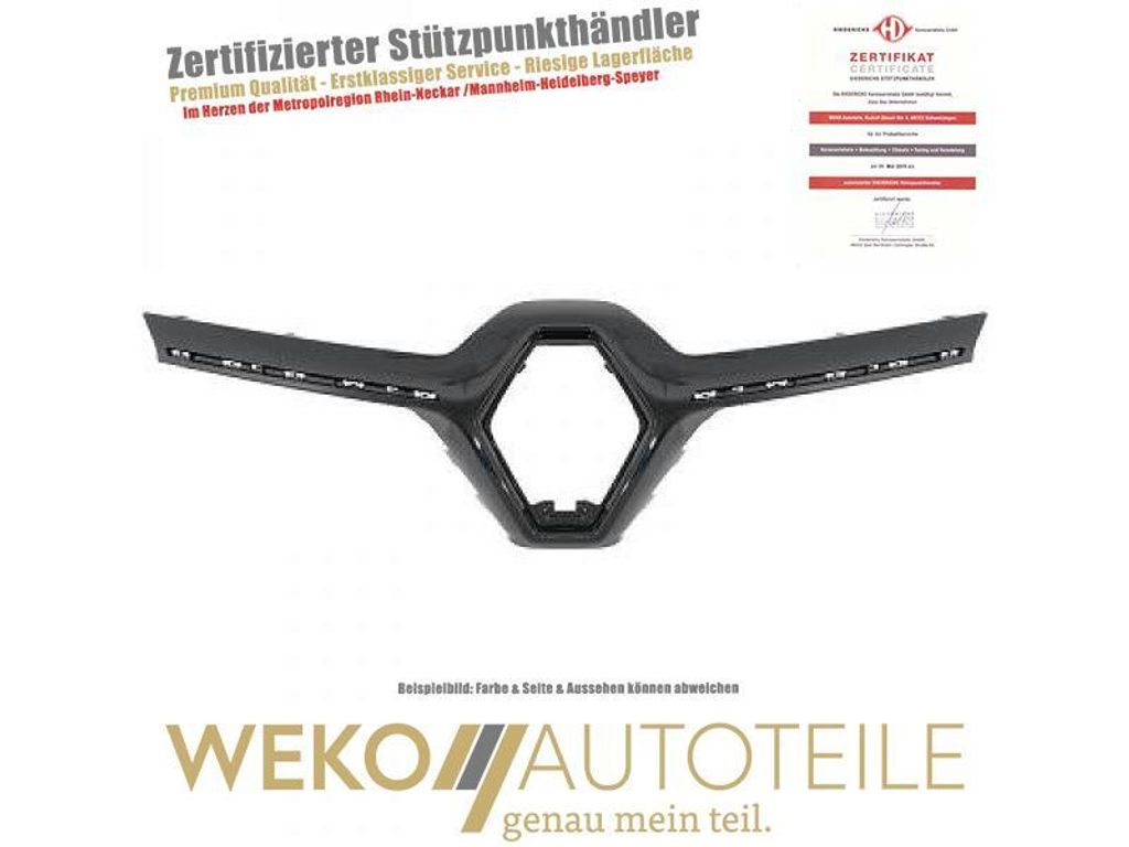 Blende Kühlergitter DIEDERICHS 4446041 für RENAULT