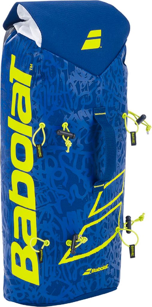 Babolat Sling Bag Backrack X4 Badminton Tasche Schlägertasche Racketbag Racket Holder Rucksack Bagback blau/grün 757019-365