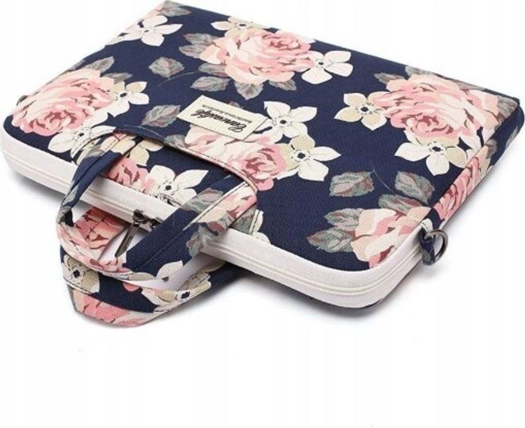 Canvaslife Briefcase na 15"-16" notebook, bielo-ružová Obrázok produktu 3