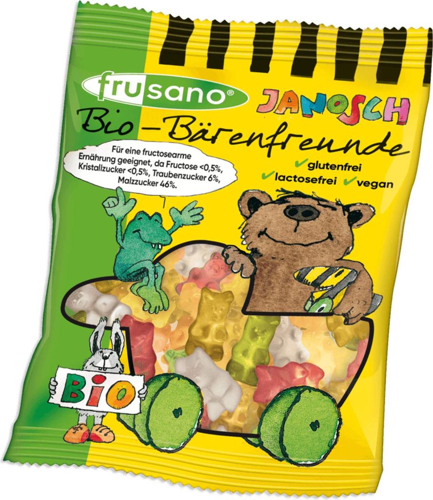 Frusano Janosch oursons gélifiés50g Image du produit 