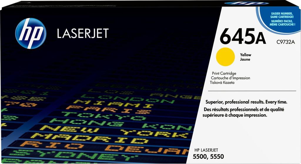 HP 645A - žlutá - originální - LaserJet - tonerová kazeta Obrázek produktu 