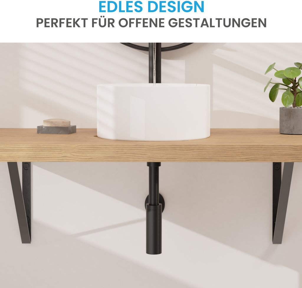 Bächlein Design Siphon Universal für Waschbecken & Produktbild 2