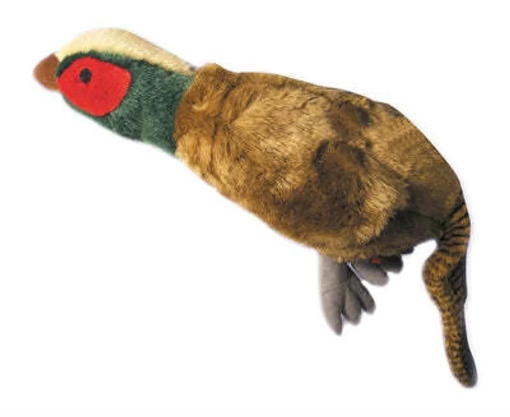 Jouet Chien Faisan en Peluche Happy Pet - Texture Douce et Sonore 30cm