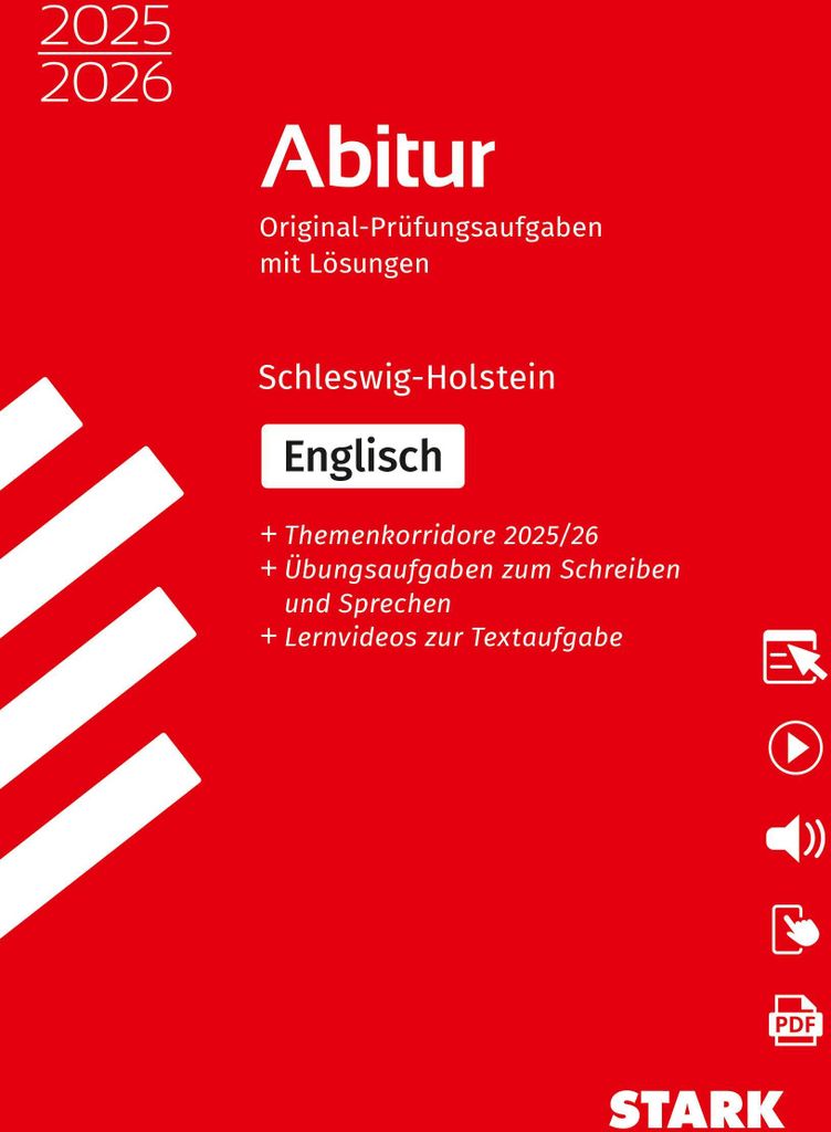 STARK Englisch - Abitur 2025/2026 Schleswig-Holstein - Prüfungsvorbereitung, m. 1 Buch, m. 1 Beilage