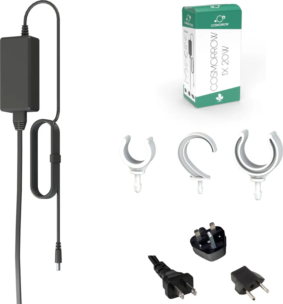 Secret Jardin Cosmorrow LED Bloc d'Alimentation 1 x 20W pour Culture
