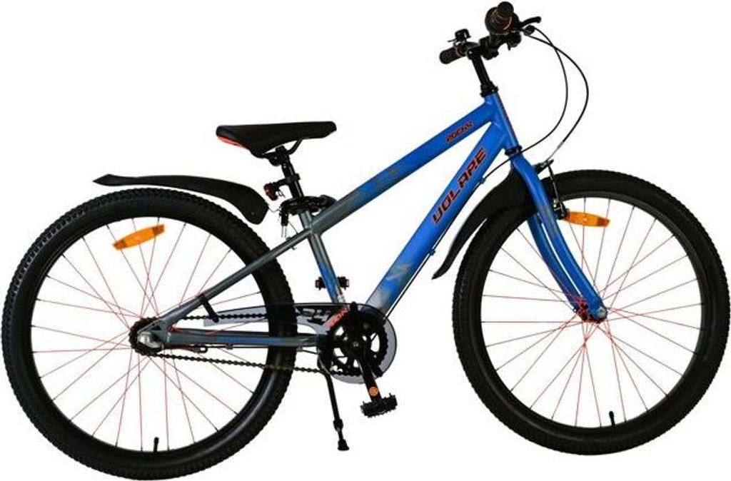 Volare Rocky Kinderfahrrad - 24 Zoll - Blau - Shimano Nexus Produktbild 
